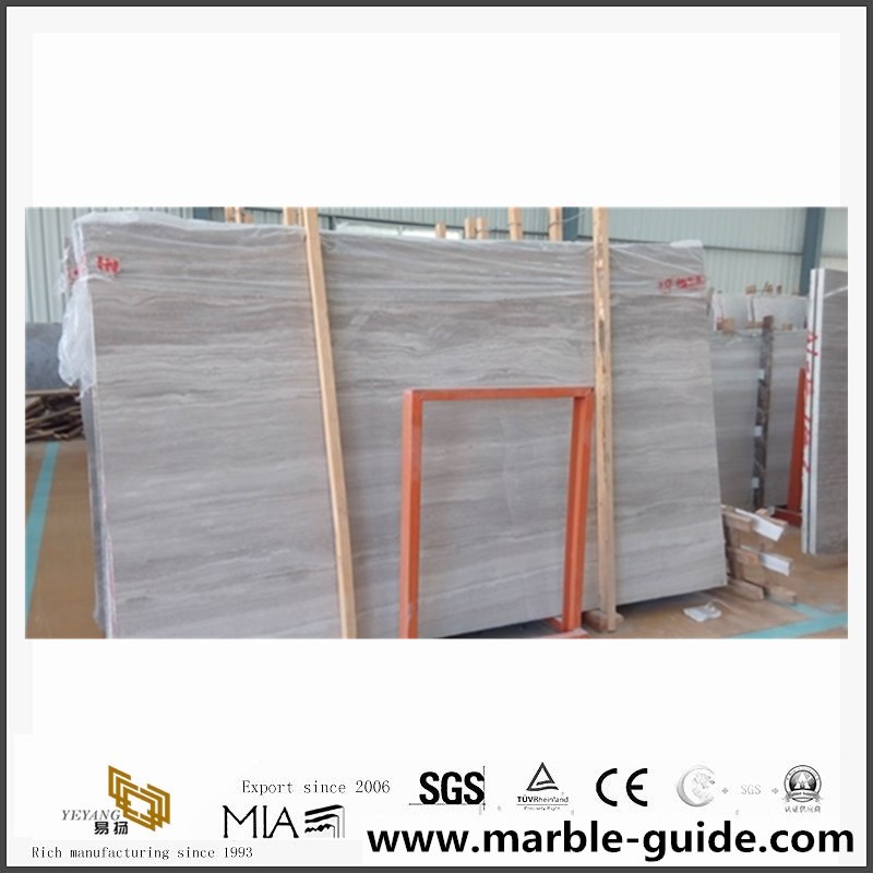 White Serpeggiante Marble white wood marble slabs for sale