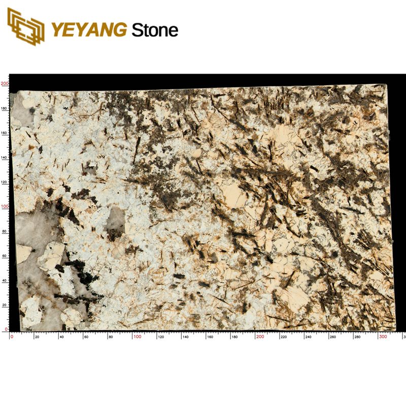 Golden snow mountain luxury stone 18mm slabs for sale 03 - Golden snow mountain luxury stone 18mm slabs for sale 03 -