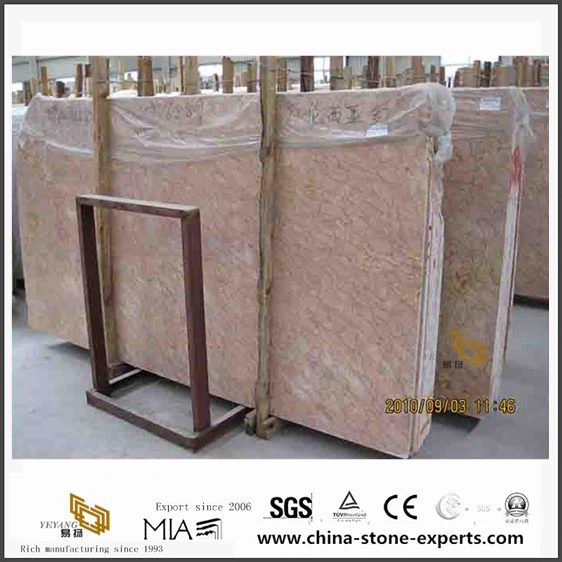 Red Rosa Cream Valencia et Pink Marble Stone pour la salle de bain et le design de cuisine