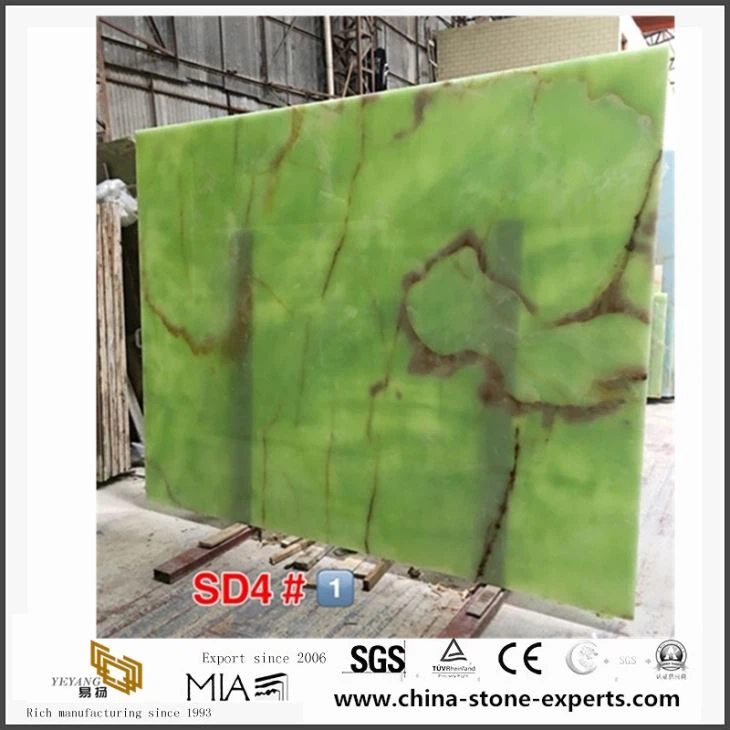 Chine, Discount marbre Onyx vert provenant de fournisseurs de la société Onyx