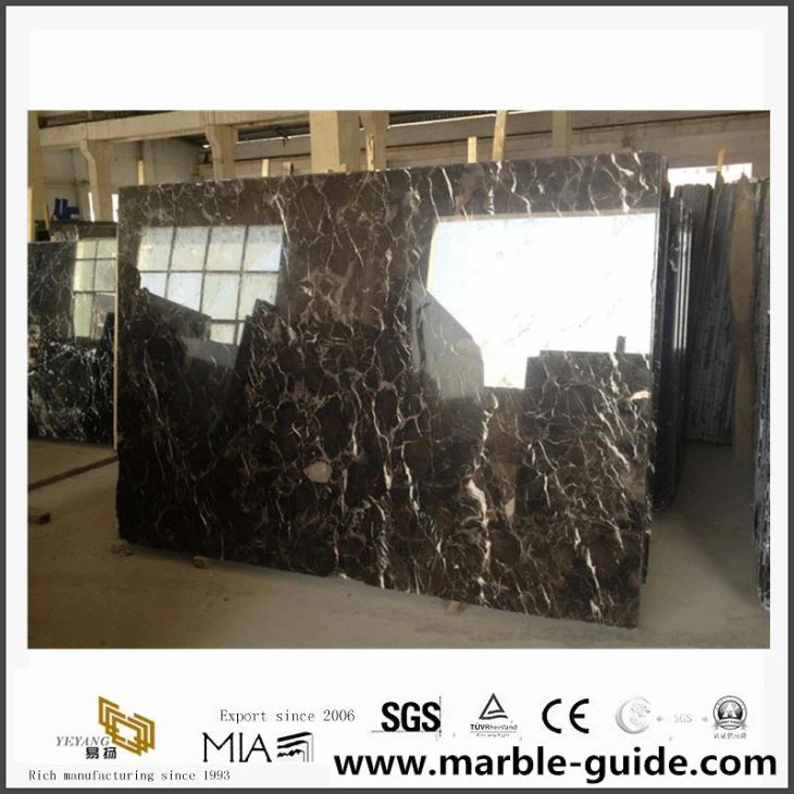Chine Dark Emperador Marble Slabs, Brown Marble Tiles Vente chaude