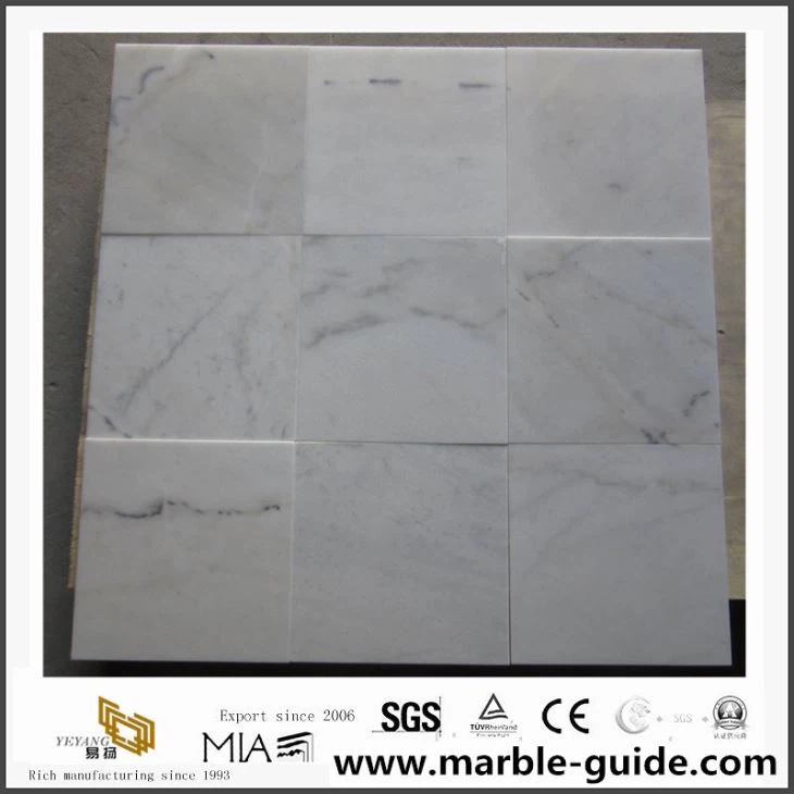 Volakas White Marble Tiles 24x24