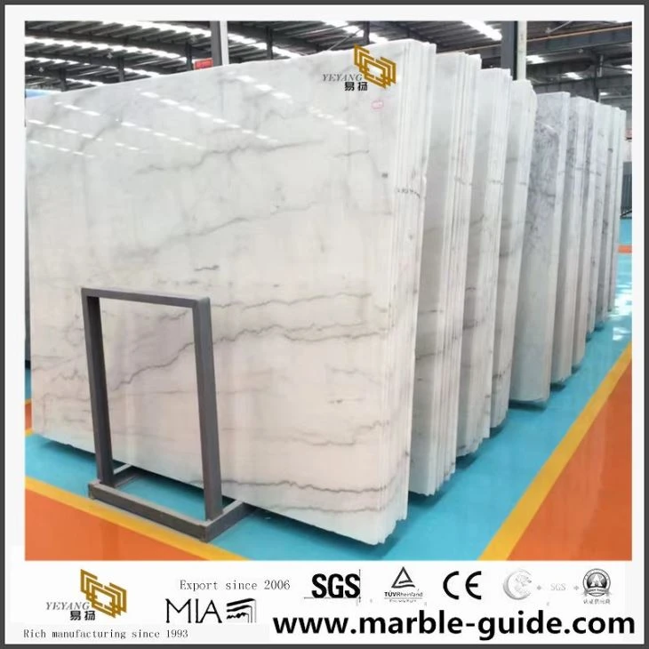 China Carrara White Marble Slabs For Home Depot From Chinese Marble Quarry