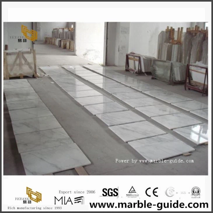 East White Marble Tiles for Flooring