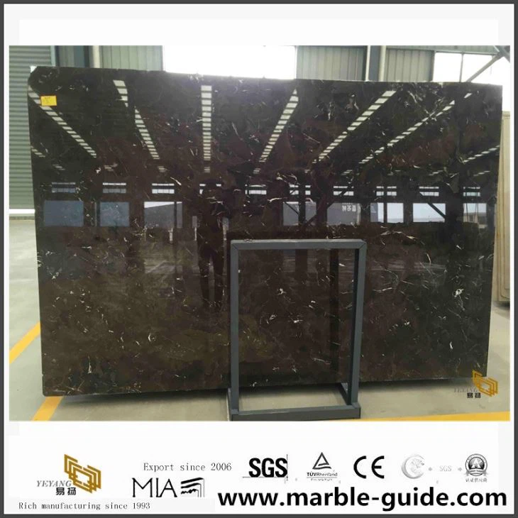 Chine Dark Emperador Marble Talles pour le sol de la salle de bain et le dépôt de carreaux muraux
