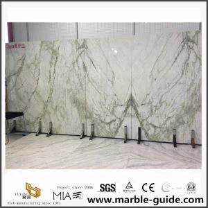 Chine Nouveau produit orchidée Jade Marble Polie en marbre vert dalles ennemies ennemies