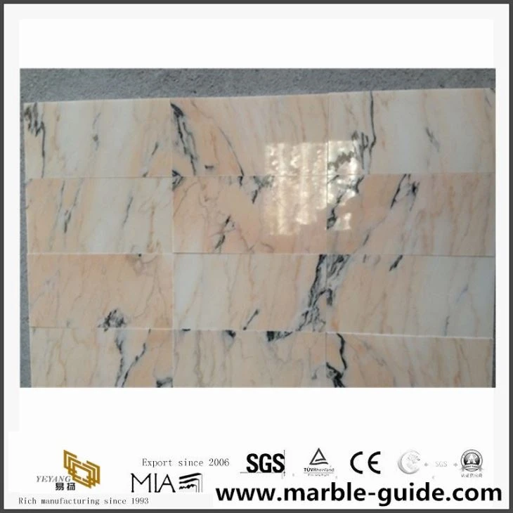 Rosa Marble Tile With Pink Color