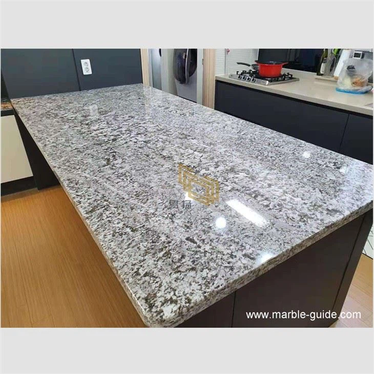Bianco Antico Granite With Dark Cabinets