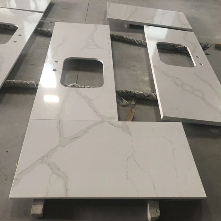 Comptoirs en quartz Calacatta