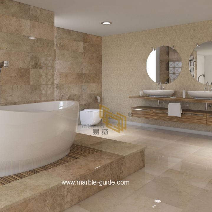 Light Emperador Marble Countertops