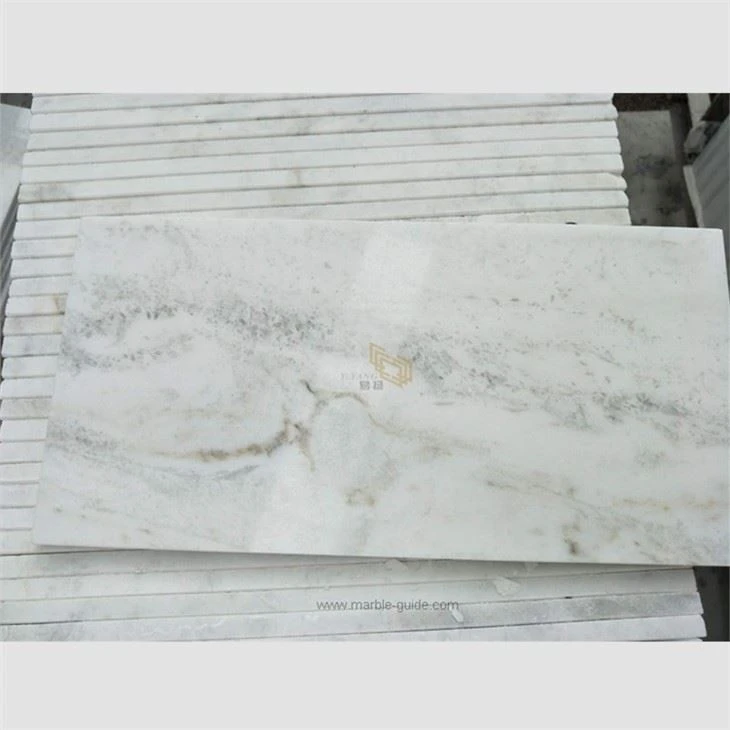 Castro White Large Marble Tiles